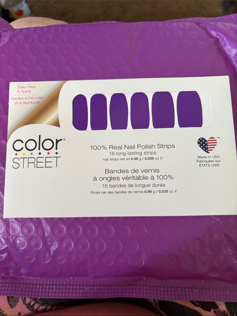 Color Street Nail Polish Strips - “Supercharged”